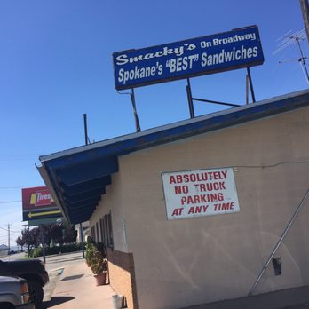 Smacky's On Broadway - Outside side view - Sandwiches Near Me - Spokane Valley, Washington Smacky's On Broadway - Outside side view - Sandwiches Near Me - Spokane Valley, Washington