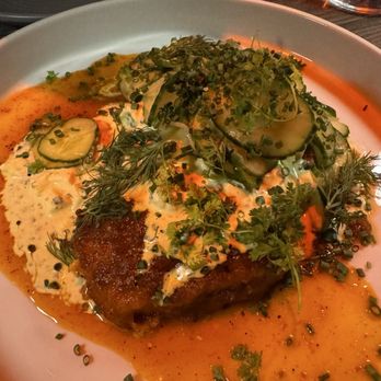 Darkroom - Nashville hot swordfish - Wine Bars Near Me - Santa Ana, California