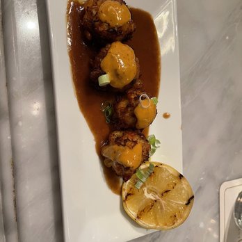 Criollo Restaurant - BLUE CRAB & CORN BEIGNETS - New American Near Me - New Orleans, Louisiana