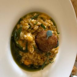 Swan Hotel - Crab risotto