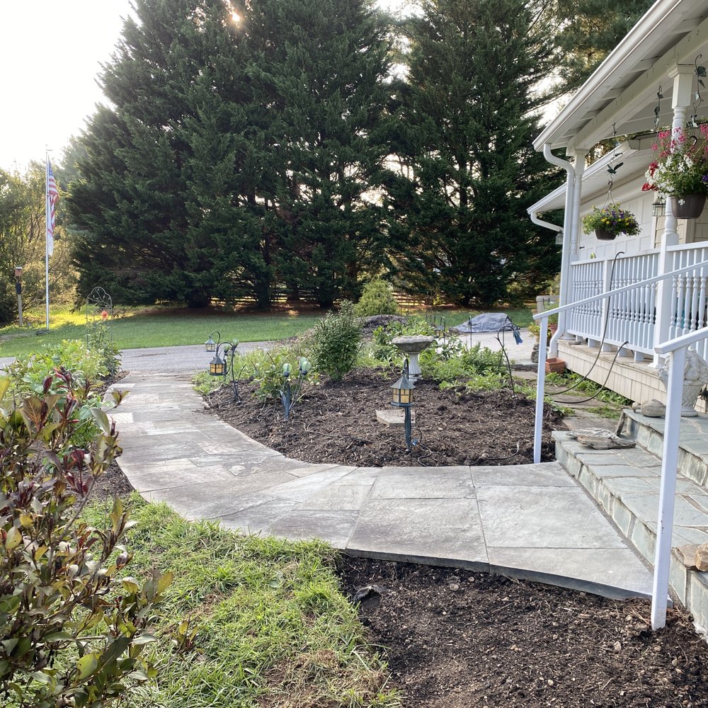 Welsh Landscaping & Nursery - Front path - Landscaping Near Me - Monkton, Maryland