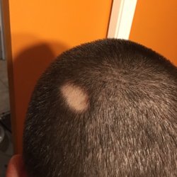 110 Barber Shop - This is what their barber is due to people and then try and say that I did it to myself with a razor why would I do that....