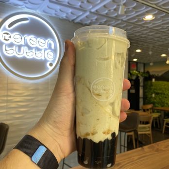 Mr Green Bubble - Avocado - Bubble Tea Near Me - West Menlo Park, California