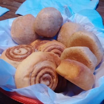 Calico County Restaurant - Plenty of cinnamon rolls and yeast rolls....warm and fresh. - Breakfast & Brunch Near Me - Amarillo, Texas