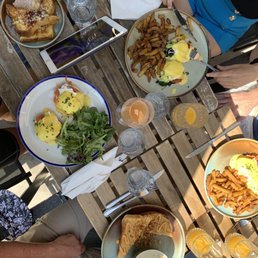 Smoke Simon Benedict  Grilled cheese  Leek soup