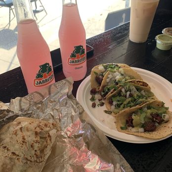 Pablito's Tacos - Aqua Fresca - Horchata Asada tacos Surf & Turf (NEW) - Peruvian Near Me - Burbank, California