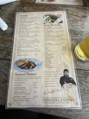 Menu photo 6 Frenier Landing LaPlace, LA