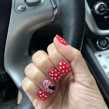 Pure Bliss Nails & Beauty Salon - Disney nails!! Yazzy did a great job :) - Makeup Artists Near Me - Duluth, Georgia