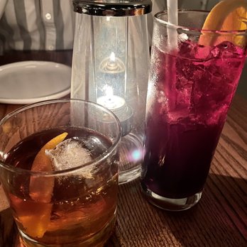 District Kitchen & Bar - Old Fashion and Winter Sangria - New American Near Me - Pittsfield, Massachusetts