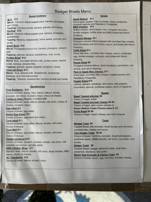 Menu photo 6 Badger Bowls Redlands, CA Menu photo 6 Badger Bowls Redlands, CA