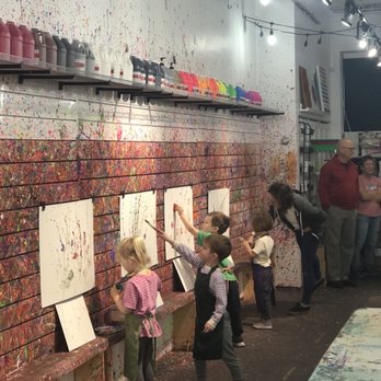 Mess Hall Arts - Splatter paint wall - Art Galleries Near Me - Hopkins, Minnesota Mess Hall Arts - Splatter paint wall - Art Galleries Near Me - Hopkins, Minnesota