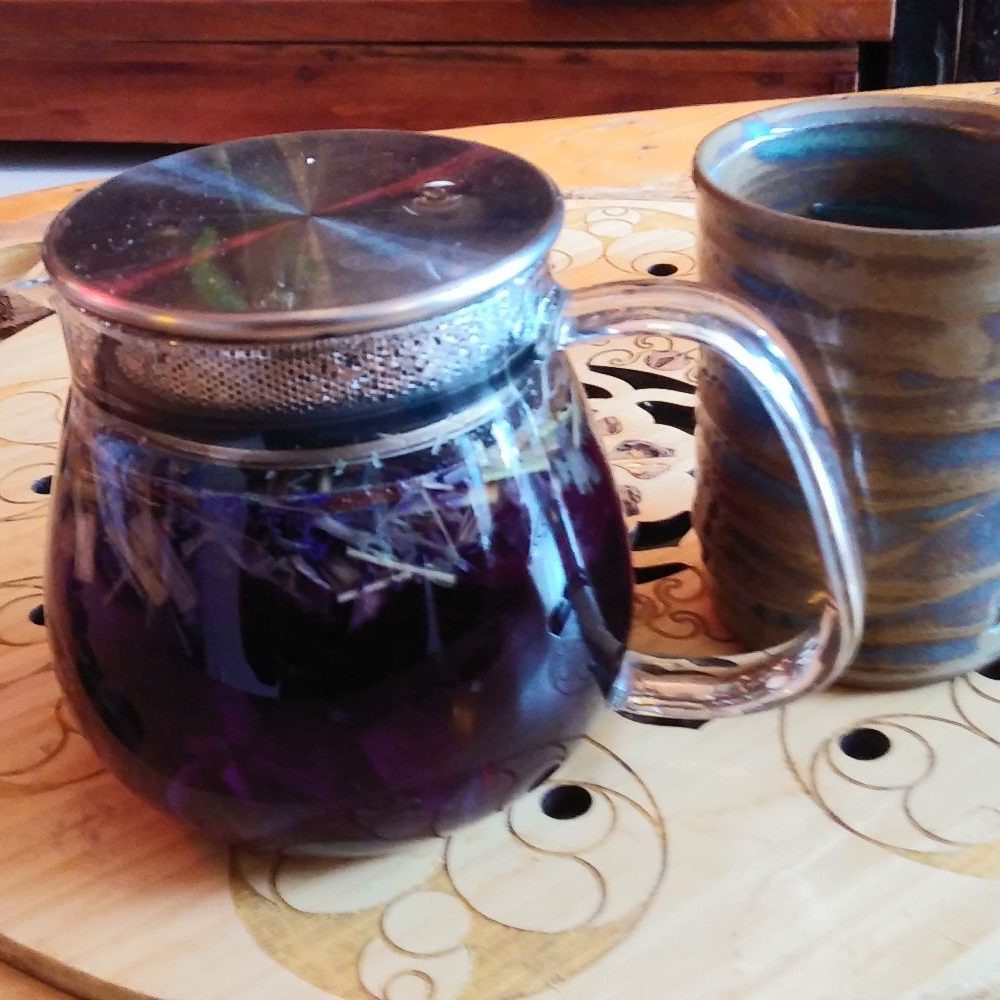 Beloved Cafe - Butterfly Pea & Lemongrass Herbal Tea - Coffee & Tea Near Me - San Francisco, California