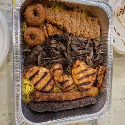 a variety of food items a variety of food items