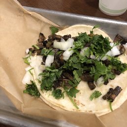 Mushroom taco Mushroom taco