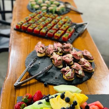 Morso - a long table with a variety of appetizers - Wine Bars Near Me - Gig Harbor, Washington Morso - a long table with a variety of appetizers - Wine Bars Near Me - Gig Harbor, Washington