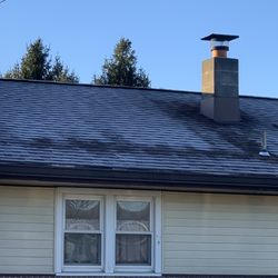 Air-Tight - Lack of sufficient insulation in the dark areas. This is a frost covering.
