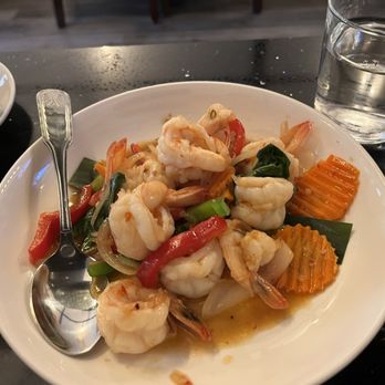 Chaa Roen Pohn - Shrimp pad kra pow - Laotian Near Me - San Francisco, California Chaa Roen Pohn - Shrimp pad kra pow - Laotian Near Me - San Francisco, California