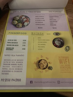 Menu photo 1 Estilo Veggie Buenos Aires, C