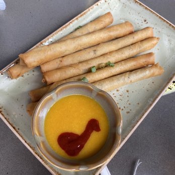 Wu Chow - Egg Chicken & Taro Eggrolls - Dim Sum Near Me - Austin, Texas Wu Chow - Egg Chicken & Taro Eggrolls - Dim Sum Near Me - Austin, Texas