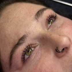 Lash lift and tint done by Jillian