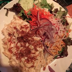 Stövchen - Käsespätzle mit Salat