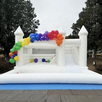 MAD Events - 15x15 white bouncer with side and ball pit! - Party Equipment Rentals Near Me MAD Events - 15x15 white bouncer with side and ball pit! - Party Equipment Rentals Near Me