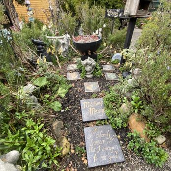 Spellbound Herbs - Outside garden area - Nurseries & Gardening Near Me - Cambria, California