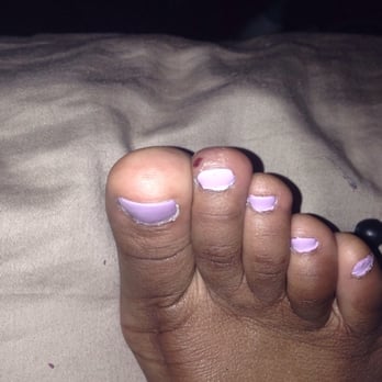 Nail & Spa - The woman cut my toe and didn't even apologize. Never going back. - Nail Salons Near Me - Dorchester Center, Massachusetts
