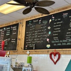 Palm Beach Ice Cream - Menu
