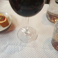 Via Mamma - Ca, c'est censé être 20 cl de vin rouge, ici. 3/8/2017.