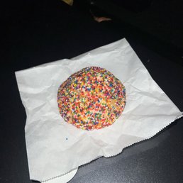 You can't see it but there's a Rice Krispie treat in there! Delicious!
