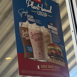 Johnny Rockets - Plant based lineup