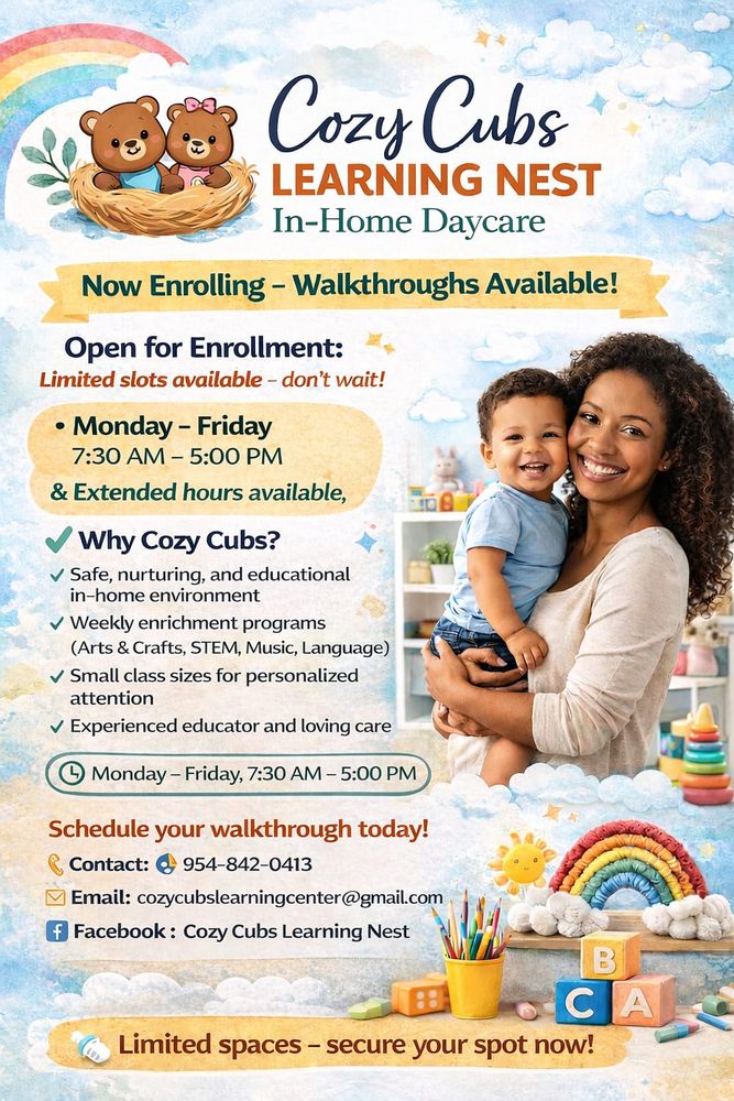 Cozy Cubs Learning Nest - childcare center in Columbus, GA