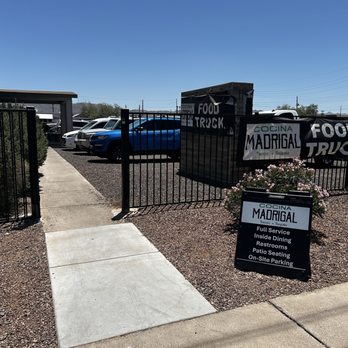 Cocina Madrigal - Entrance to the restaurant/food truck - Tacos Near Me - Phoenix, Arizona