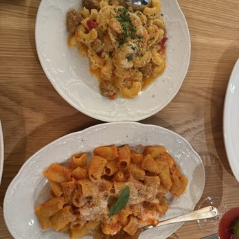 Lupo - Creste rigate and spicy rigatoni - Italian Near Me - Banff, Alberta