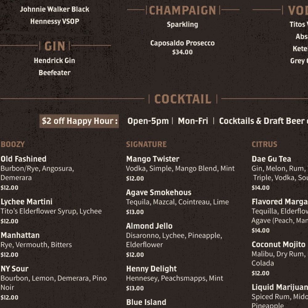 Firepan KBBQ - Drink menu - Korean Near Me - Woodbridge, Virginia Firepan KBBQ - Drink menu - Korean Near Me - Woodbridge, Virginia