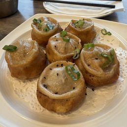 Pan fried soup dumplings