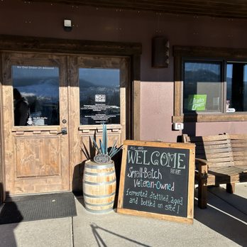 New World Distillery - Outside - Distilleries Near Me - Eden, Utah