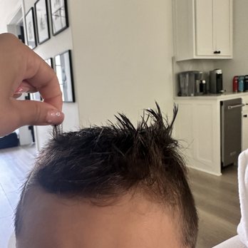 Pigtails & Crewcuts - You could see the difference of link on both sides - Hair Salons Near Me - Conway, Arkansas Pigtails & Crewcuts - You could see the difference of link on both sides - Hair Salons Near Me - Conway, Arkansas