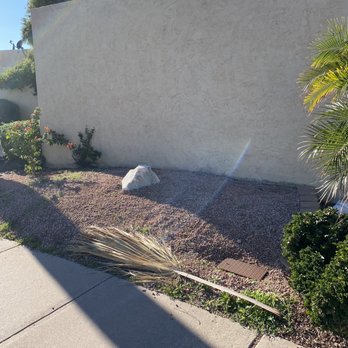 Pimentel Landscaping - Before - Landscaping Near Me - Mesa, Arizona