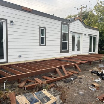 ADORE Homes - Deck frame - Home Developers Near Me - Campbell, California