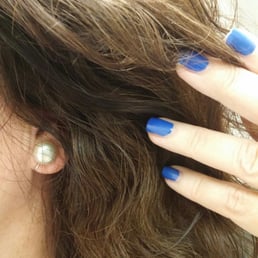 Vintage pearl earrings, clip on