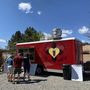 Santafamous Street Eats - a red food truck - Food Trucks Near Me - Santa Fe, New Mexico