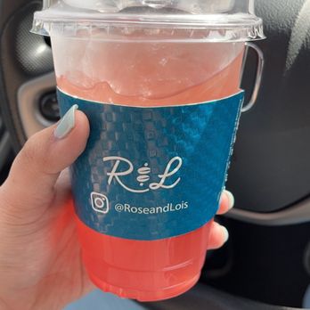 Rose & Lois - Strawberry açaí refresher with lemonade - Coffee & Tea Near Me - Carmel, Indiana Rose & Lois - Strawberry açaí refresher with lemonade - Coffee & Tea Near Me - Carmel, Indiana
