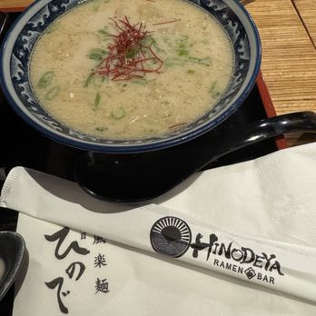 HINODEYA Ramen & Bar Little Tokyo - Creamy Ramen (Vegan) Mini - Ramen Near Me - Los Angeles, California