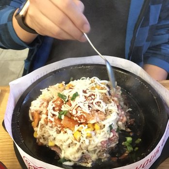 Pepper Lunch - Kimchi Beef Shredded Cheese Plate $i don't remember - Teppanyaki Near Me - Irvine, California
