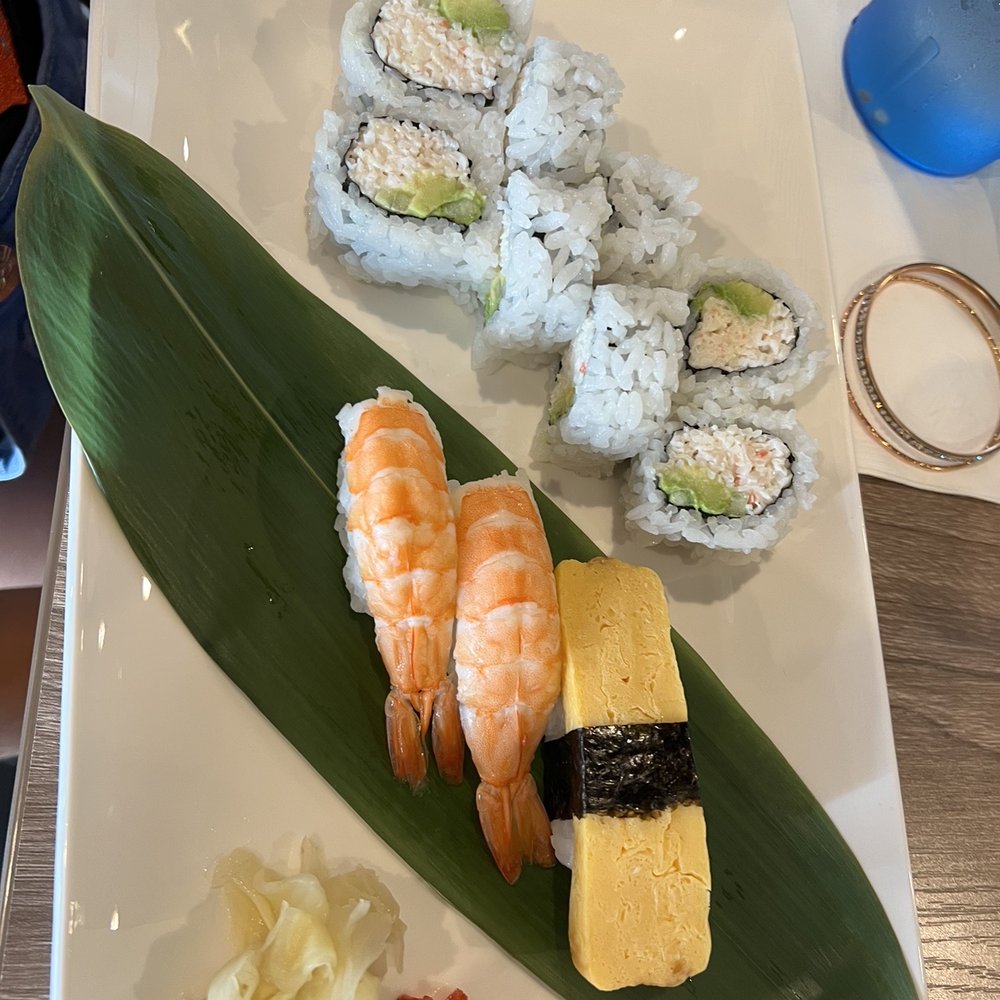 Ahi Sushi - Kids California roll with shrimp sushi roll - Sushi Bars Near Me - Bakersfield, California Ahi Sushi - Kids California roll with shrimp sushi roll - Sushi Bars Near Me - Bakersfield, California