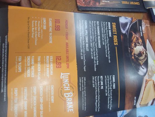 Menu photo 1 Ford's Garage - Brandon Brandon, FL