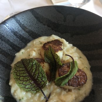 Ariana Restaurant - Scallops with dungeness crab risotto - French Near Me - Bend, Oregon Ariana Restaurant - Scallops with dungeness crab risotto - French Near Me - Bend, Oregon