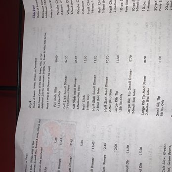 Garrett's Smokehouse Barbeque - the menu - Barbeque Near Me - Indianapolis, Indiana